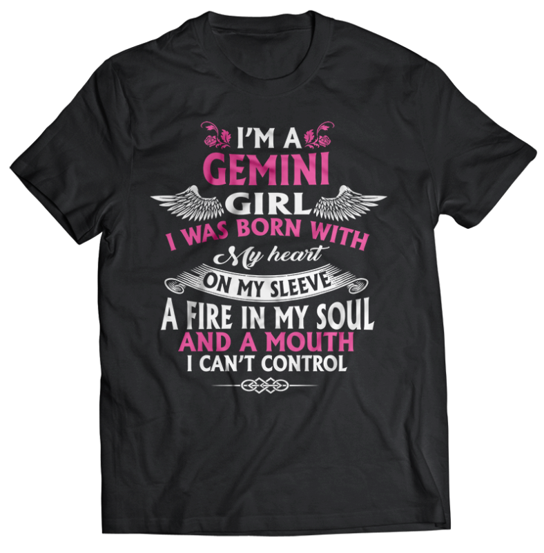 12 birthday Zodiac girl are born tshirt design bundle january february march apryl may june july august september october november december PSD File editable text #9