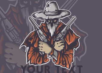 Cowboy Squad T-shirt Design