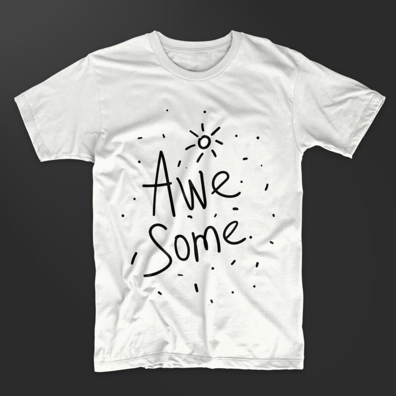 Awesome hand drawn mono line T-shirt design, Sun unique Authentic Artistic T shirt designs Slogan . Eps psd svg png file