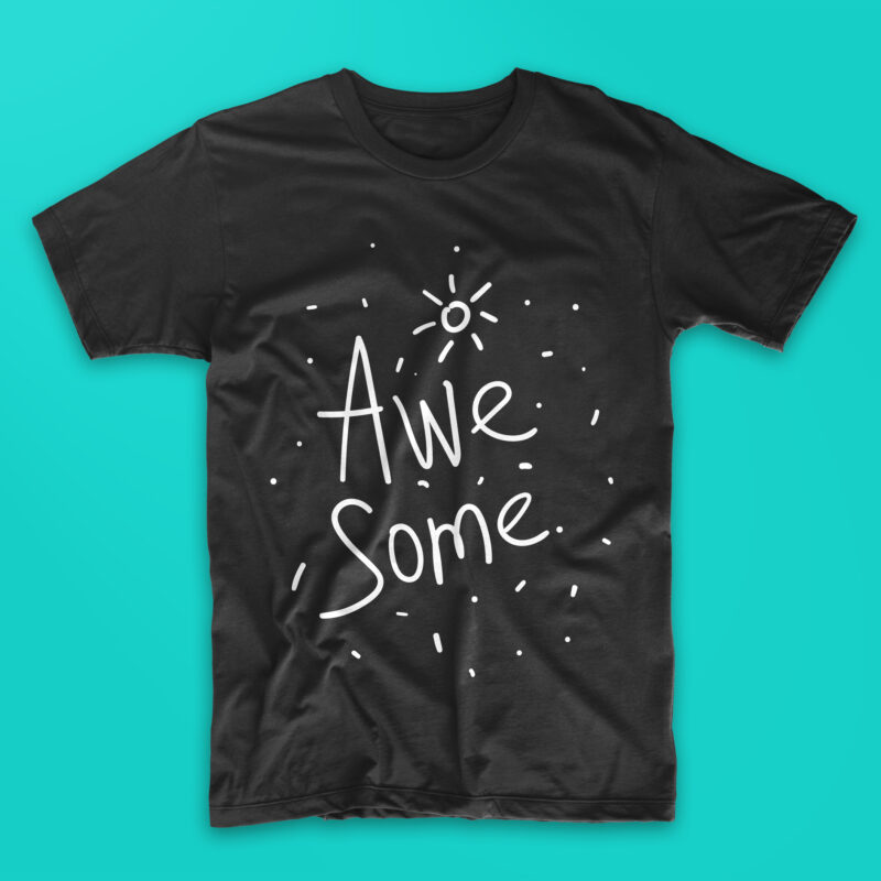 Awesome hand drawn mono line T-shirt design, Sun unique Authentic Artistic T shirt designs Slogan . Eps psd svg png file