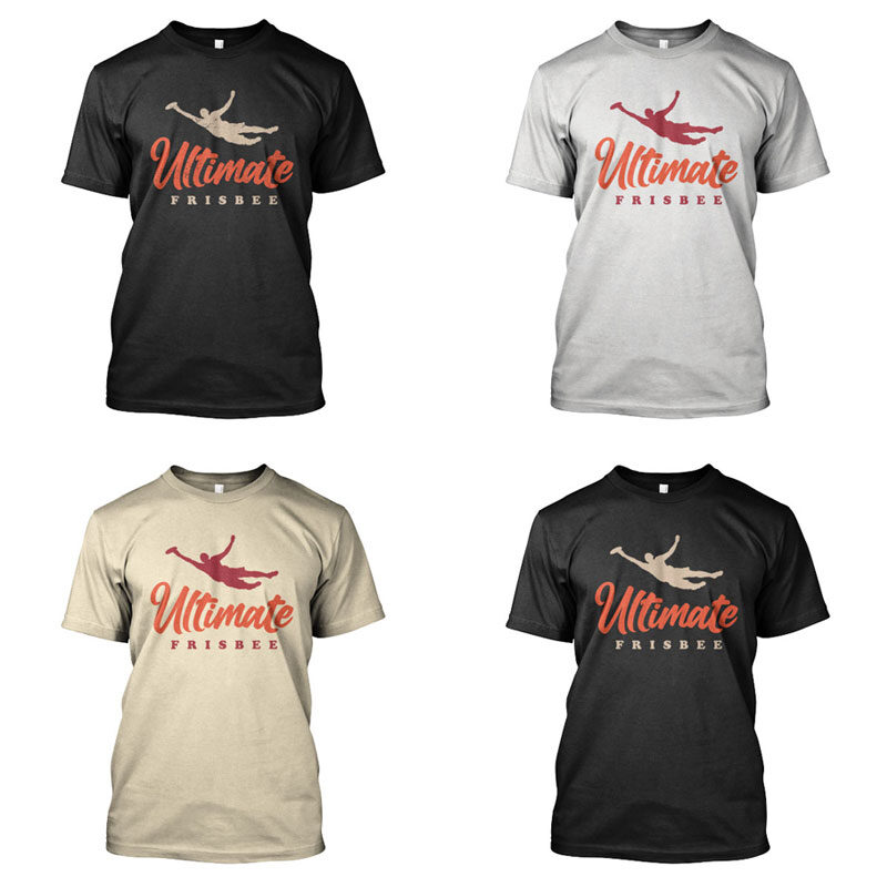 Bundle of 12 Ultimate Frisbee Designs