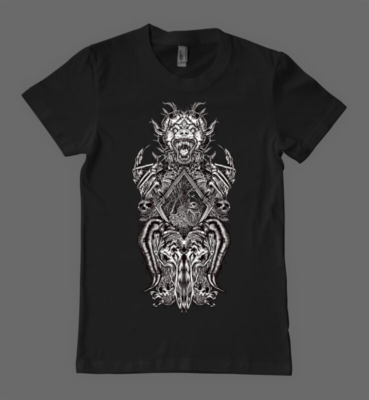 Demon Maphiss T-shirt Design