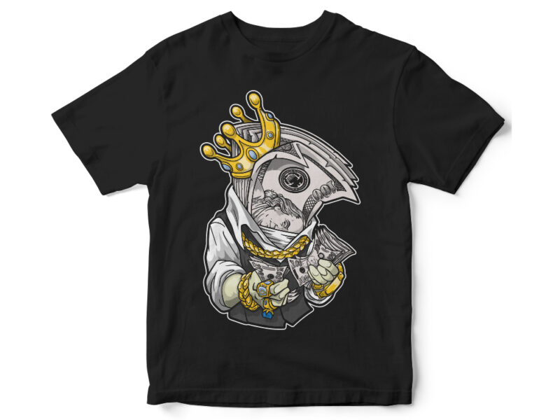 The money king, Hype T-shirt design