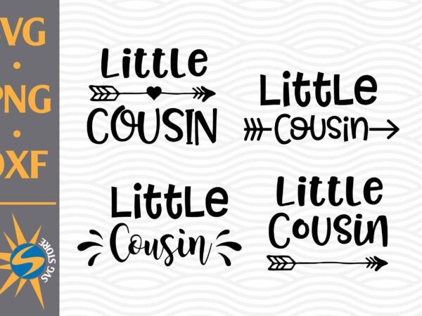 Little cousin svg, png, dxf digital files t shirt vector graphic