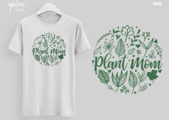 Plant Mom SVG, Love To Garden SVG, Love To Plants SVG, Funny Gardening Tshirt, Mothers Day Gift