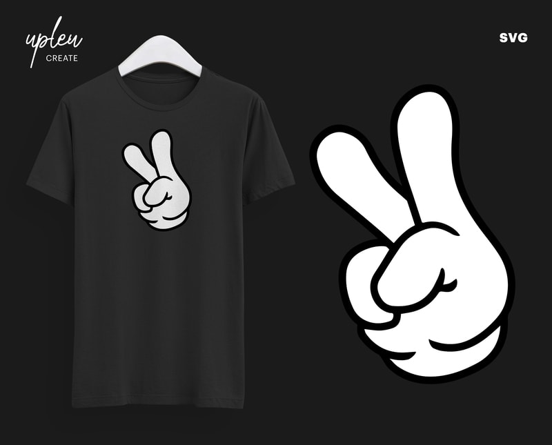 Download Mickey Mouse Twodles Hand SVG, Disney SVG, Star Wars Land ...