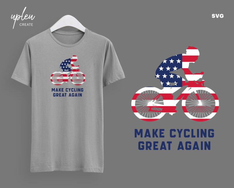 Make Cycling Great Again SVG, Funny Biking SVG, Humor Bike SVG, Biking T Shirt svg, Funny Biking Shirt svg
