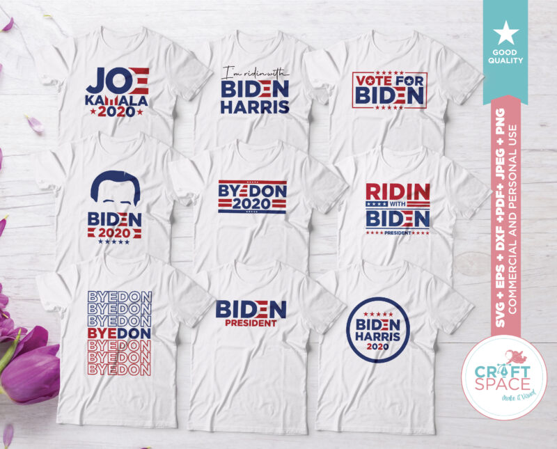 BIDEN SVG Bundle svg, dxf, pdf , eps, png, jpeg. Cutting File for Cricut Explore Silhouette Cameo Studio