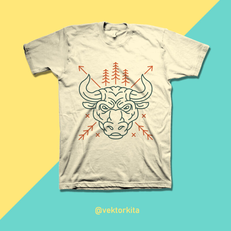 Wild Bull Head