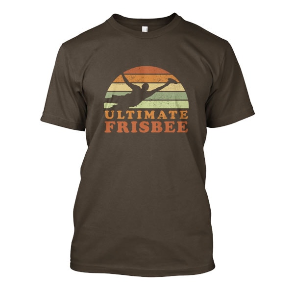 Ultimate Frisbee Vintage Sunset