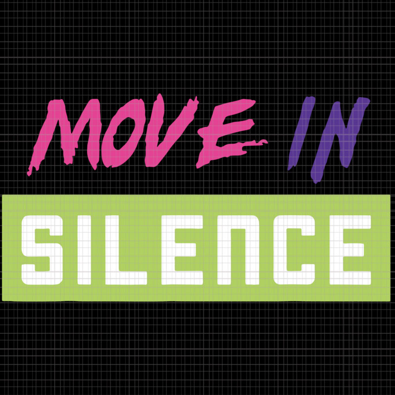 Move in silence , Move in silence svg, Move in silence png, Move in silence made to match Jordan 5 Retro Bel-Air