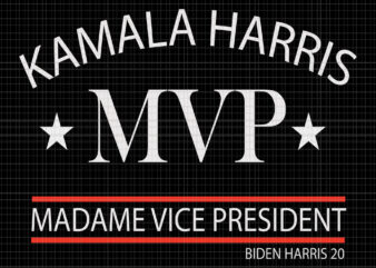 Kamala harris MVP madam vice president 2020, Biden harris, biden harris 2020 png, biden harris svg, biden 2020, biden 2020 svg, joe biden, joe biden svg, biden for president svg,