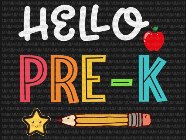 Hello Preschool First Day Of Pre-K Back To School 2017 Shirt Hello Preschool First Day Of Pre-K Back To School 2017 Shirt
