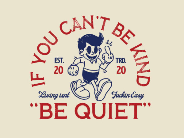 Be quiet t shirt template