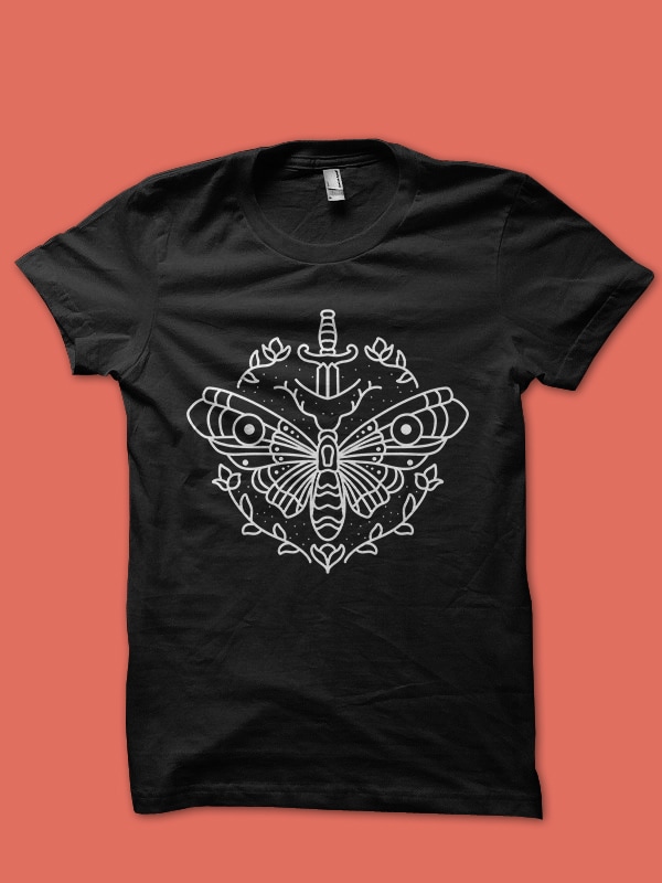 tattoo and line art tshirt design bundle