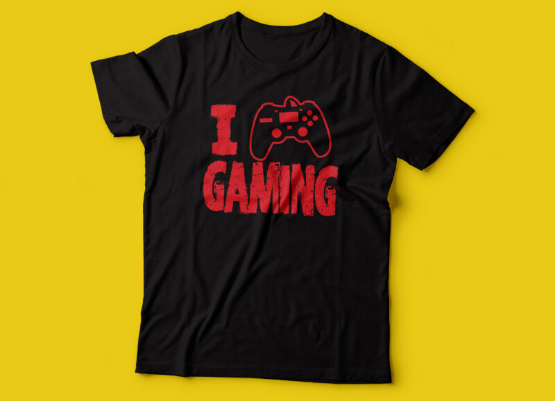 gaming bundle six t-shirt design | gaming tshirt design