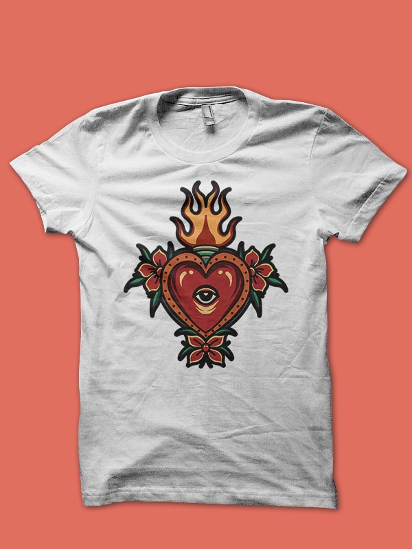 tattoo and line art tshirt design bundle