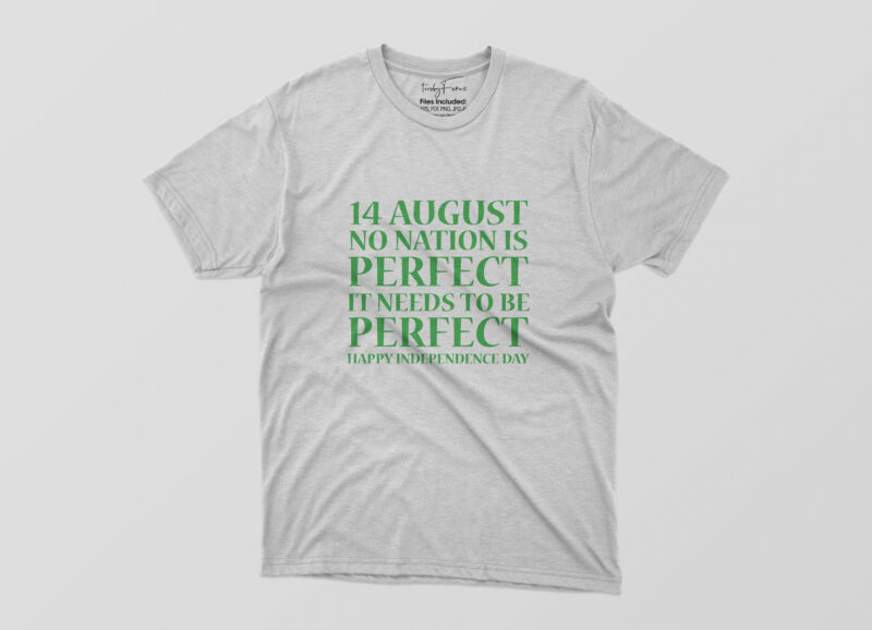PACK OF 10 PAKISTAN INDEPENDENCE DAY TSHIRT DESIGNS