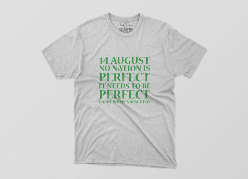 PACK OF 10 PAKISTAN INDEPENDENCE DAY TSHIRT DESIGNS