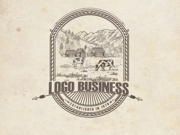 Vintage farm t-shirt design Vintage farm t-shirt design