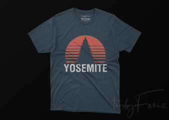 Yosemite Best Seller Design with high res png