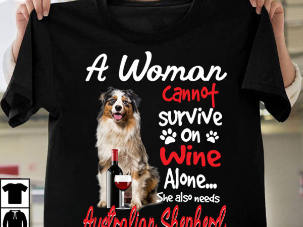 1 design 30 versions – a woman can not survive on wine alone