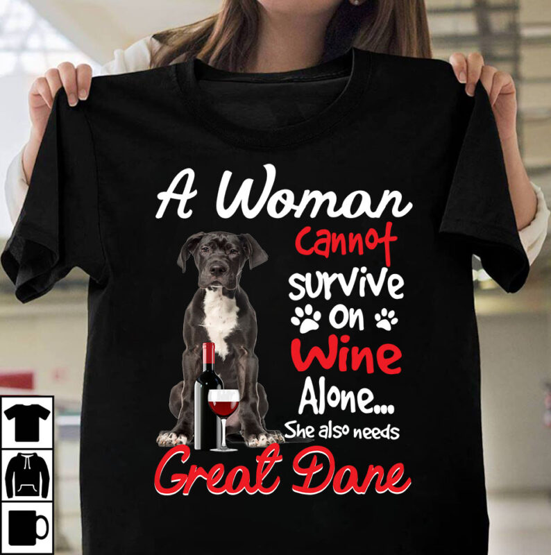 1 DESIGN 30 VERSIONS – A woman can not survive on wine alone