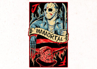 immortal t shirt design for sale