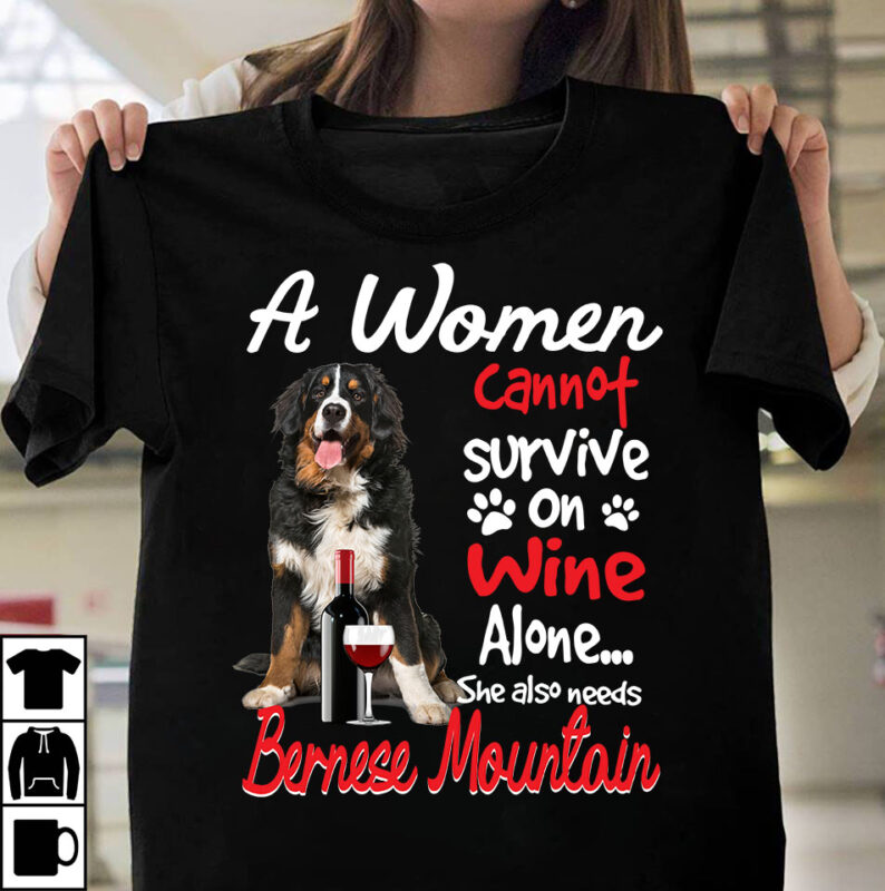 1 DESIGN 30 VERSIONS – A woman can not survive on wine alone