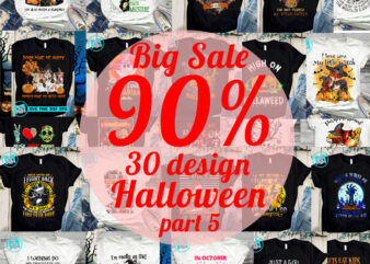 Big Sale Halloween PNG, Happy Halloween PNG, Jack Skellington PNG, Witch PNG, Digital Download