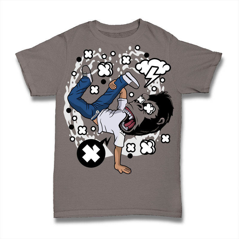 30 Animal Cartoon Tshirt Designs Bundle