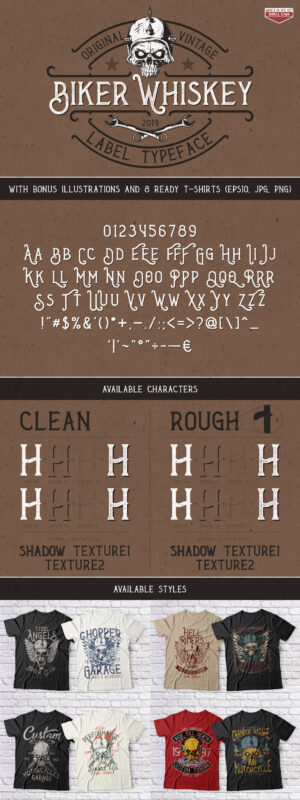 Whiskey Fonts Bundle