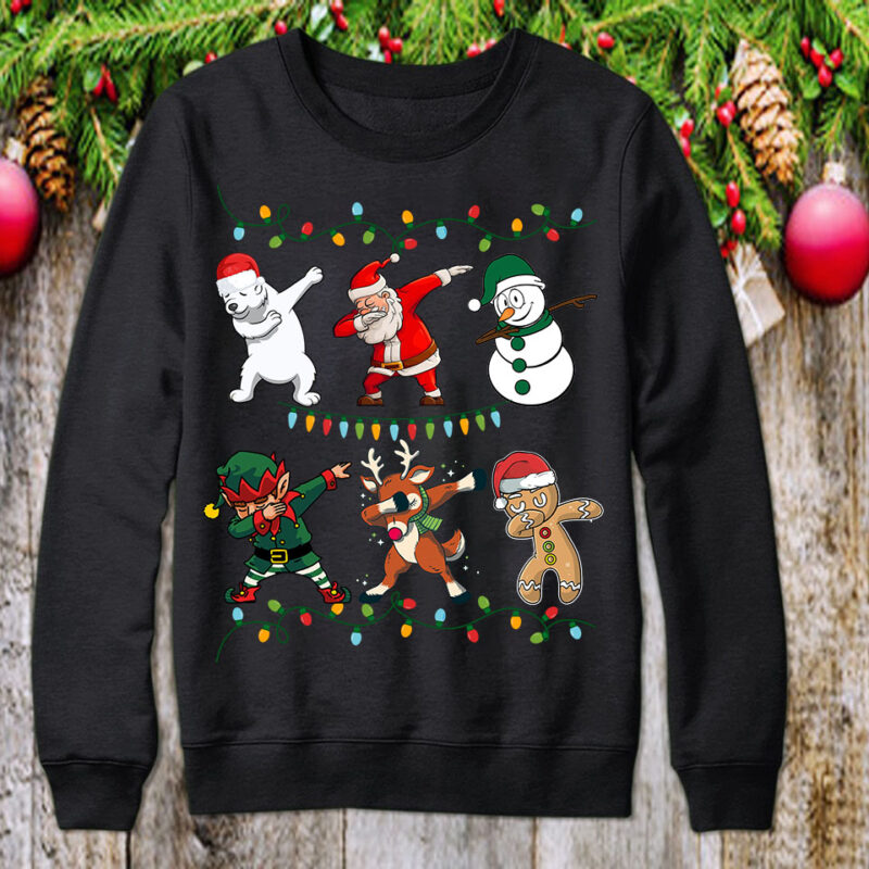 t-shirt vector Christmas Bundle 14 - 101 designs - 90% OFF
