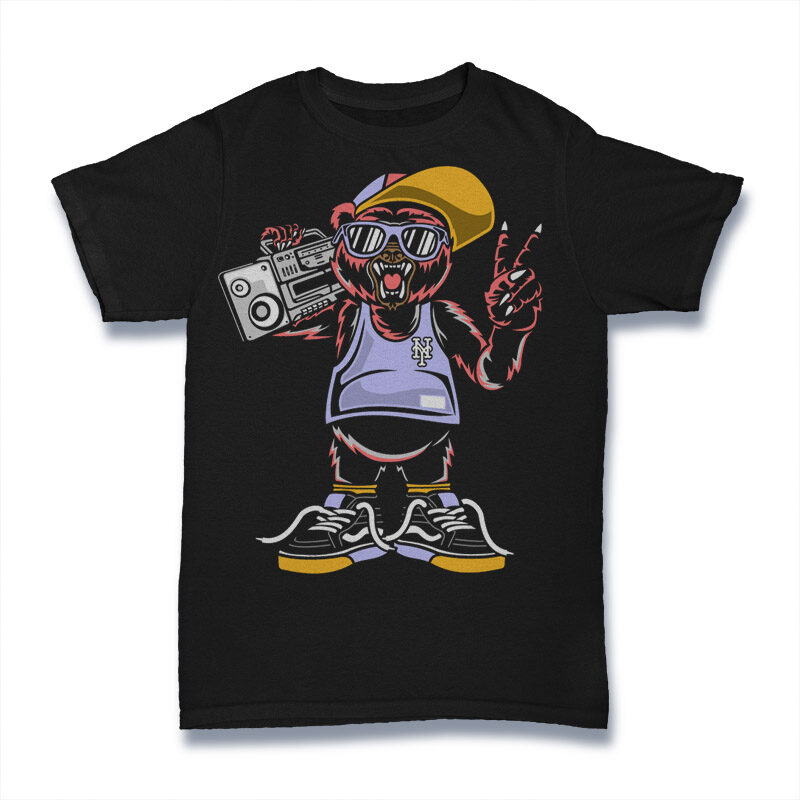 100 Cartoon Tshirt Designs Bundle