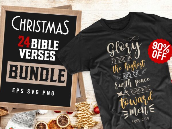 Christmas bible verses bundle t-shirt deisgn svg png eps, typography lettering t shirts designs bundles, bible verses bundle svg vector