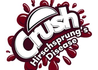 Crush Hirschsprung’s Disease SVG, Hirschsprung’s Disease Awareness SVG, Burgundy Ribbon SVG, Fight Cancer svg, Awareness Tshirt svg, Digital Files, Digital Download