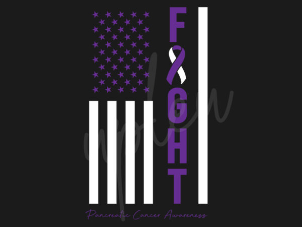 Pancreatic disease svg, pancreatic disease awareness svg, purple ribbon svg,fight flag svg. fight cancer svg, awareness tshirt svg, digital files