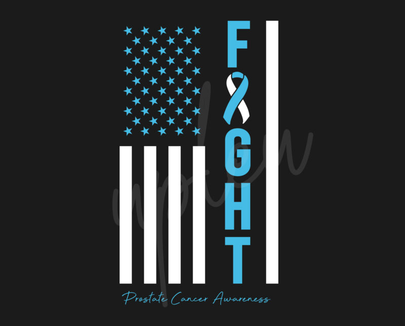 Prostate Cancer SVG, Prostate Cancer Awareness SVG, Light Blue Ribbon SVG, Fight Cancer svg, Fight Flag svg,Awareness Tshirt svg, Digital Files