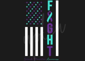 Suicide Prevention SVG, Suicide Prevention Awareness SVG, Purple Ribbon SVG,Fight Flag svg, Fight Cancer svg, Awareness Tshirt svg, Digital Files