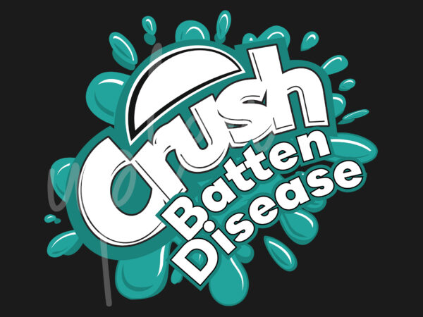 Crush batten disease svg, crush batten disease awareness svg, teal ribbon svg, fight cancer svg, awareness tshirt svg, digital files, digital download