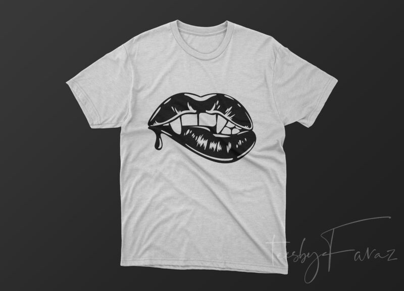 Black lips artwork for t shirt deisgns