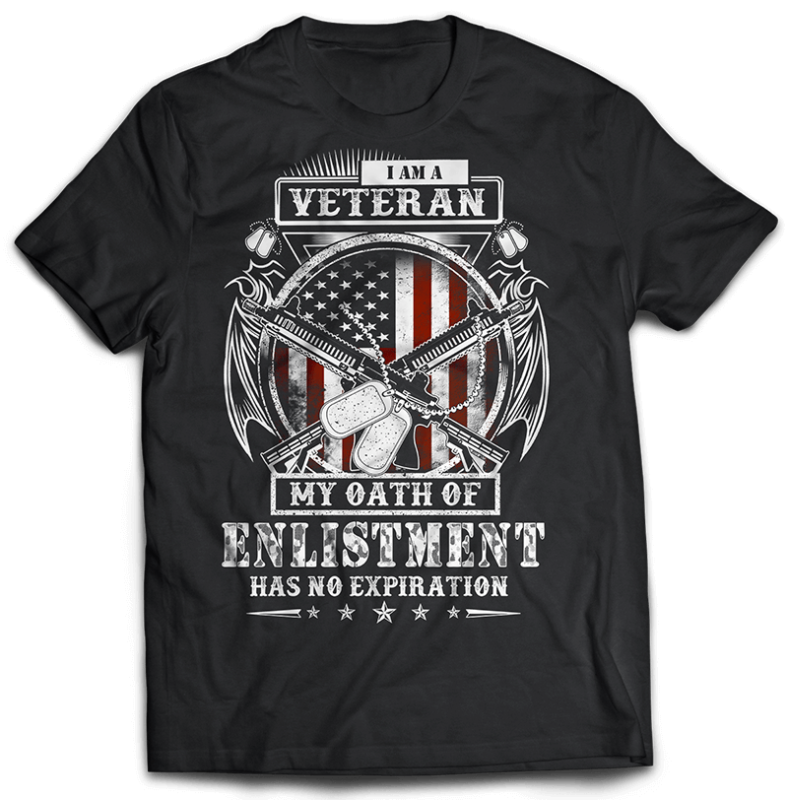 i am a veteran, psd file editable text tshirt design part2 no 24