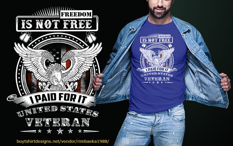 76 bundle american veteran, army and military tshirt designs psd file editable text and layers