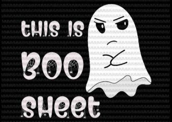 This is Boo Sheet svg, funny Halloween svg, pumpkin svg, funny ghost svg, boo sheet halloween svg t shirt designs for sale