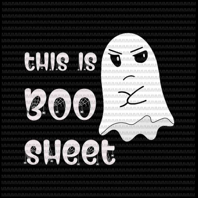 This Is Some Boo Sheet SVG