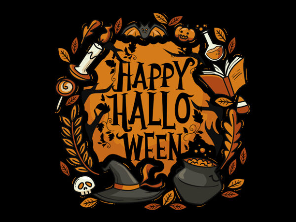 Happy halloween graphic t shirt
