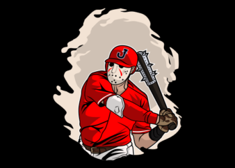 Baseball Jason t shirt template