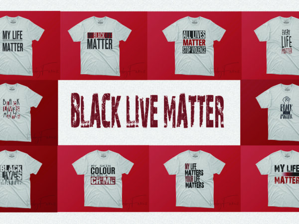 Black lives matter Pack of 10 t shirt designs for sale Black lives matter Pack of 10 t shirt designs for sale