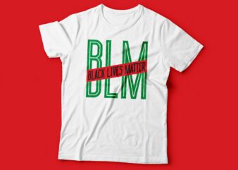 black lives matter tshirt design