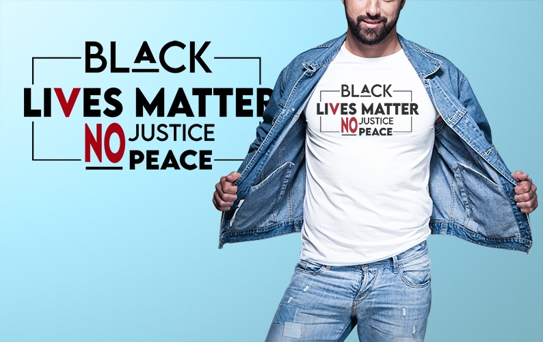 8 BLM Black Lives Matter white and black png, jpeg and PSD File editable text